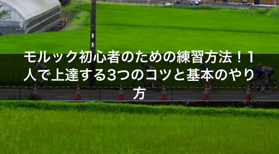 モルック初心者のための練習方法！1人で上達する3つのコツと基本のやり方
