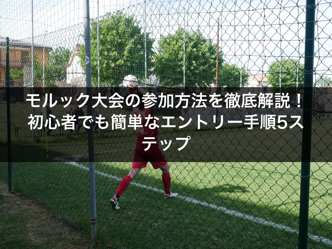 モルック大会の参加方法を徹底解説！初心者でも簡単なエントリー手順5ステップ